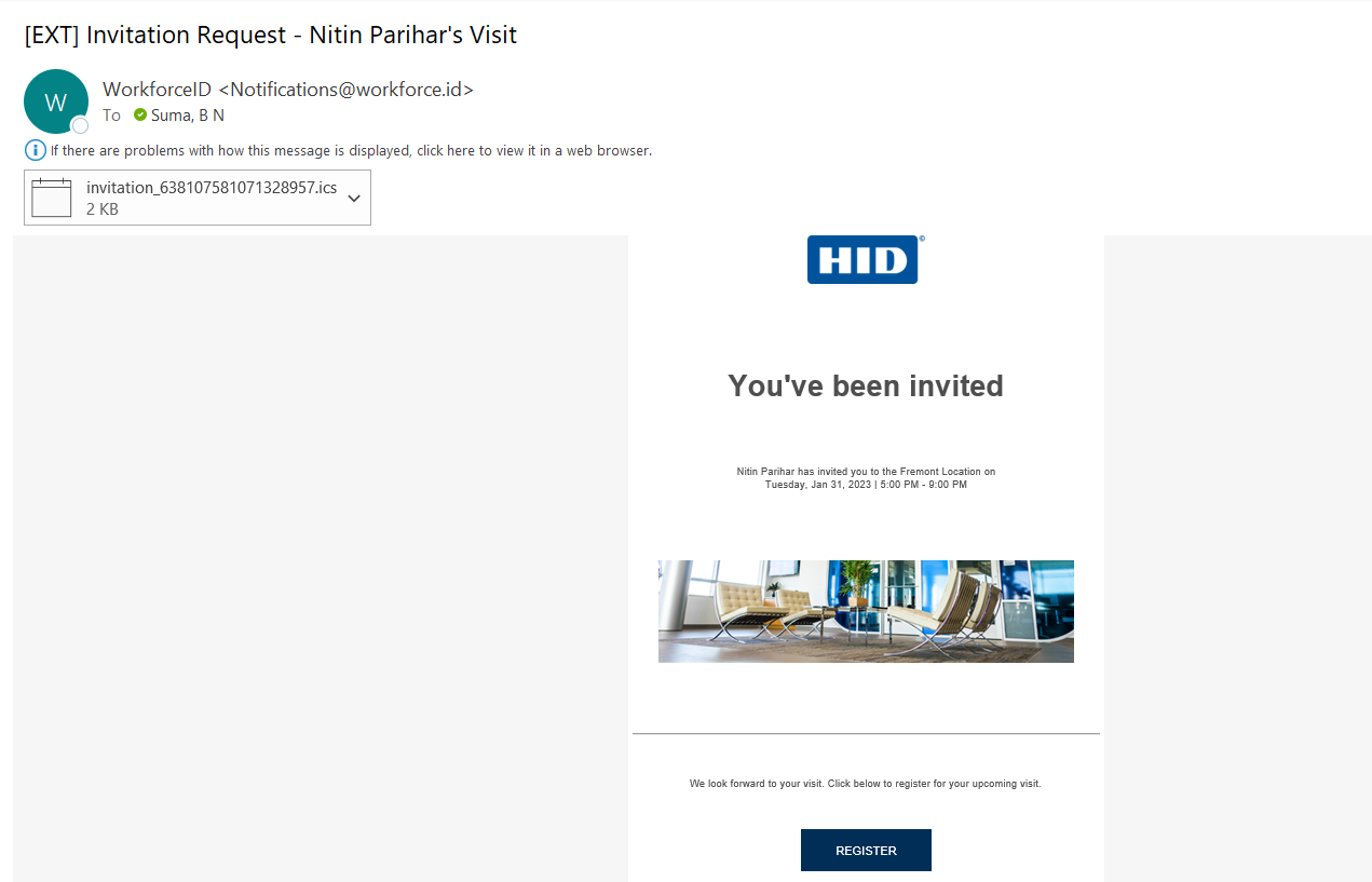 Visitor Registration